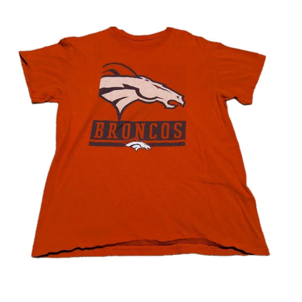 NFL Team Apparel Denver Broncos Peyton Manning‎ Orange T-Shirt M
